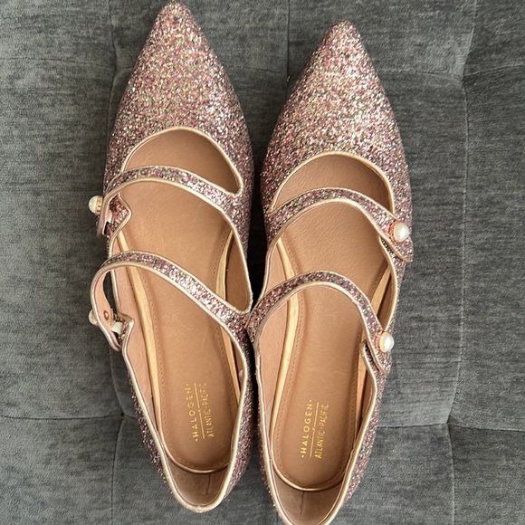 Limited Edition Halogen x Atlantic - Pacific Anastasia Double Strap Flat - Picture 14 of 14